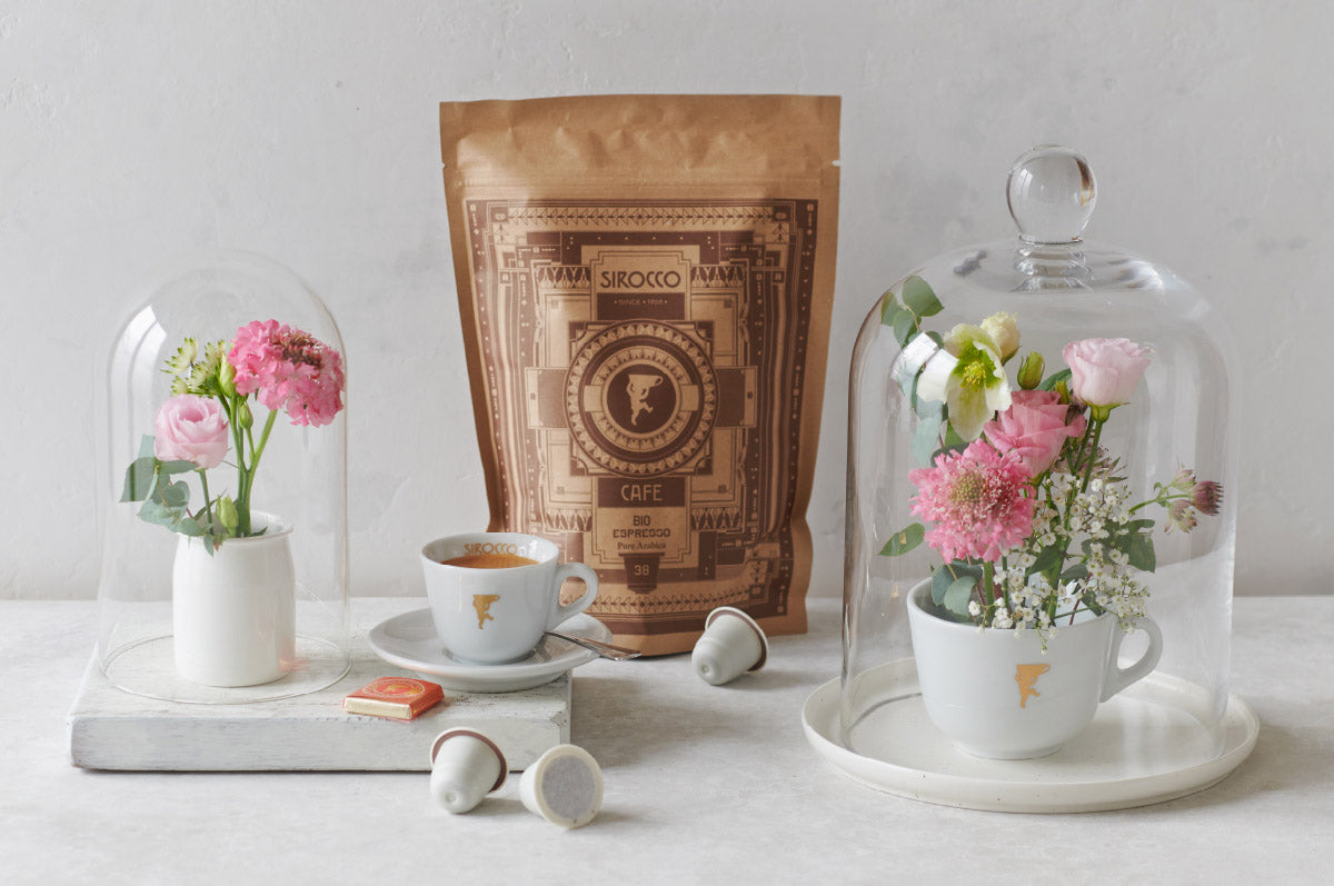 Exklusive Bio-Kaffees in der Sirocco-Kapsel