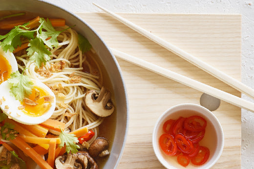 Bouillon-Klassiker: Asiatische Nudelsuppe