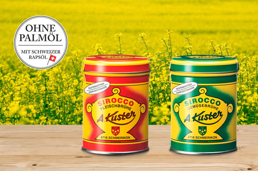 Bouillons mit Schweizer Rapsöl