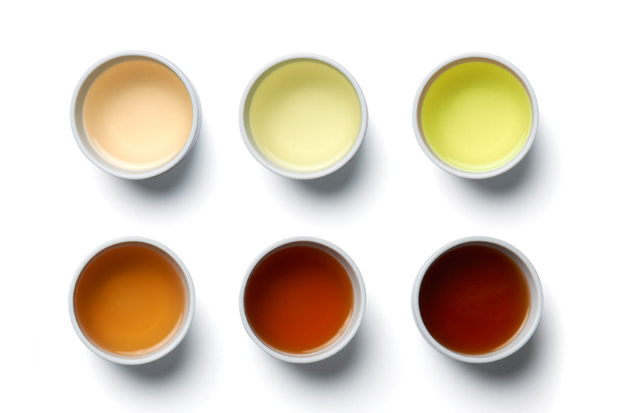 The many colors of the tea
