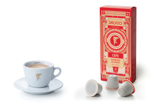 Beliebt: Sirocco-Kaffee in alufreien Kapseln