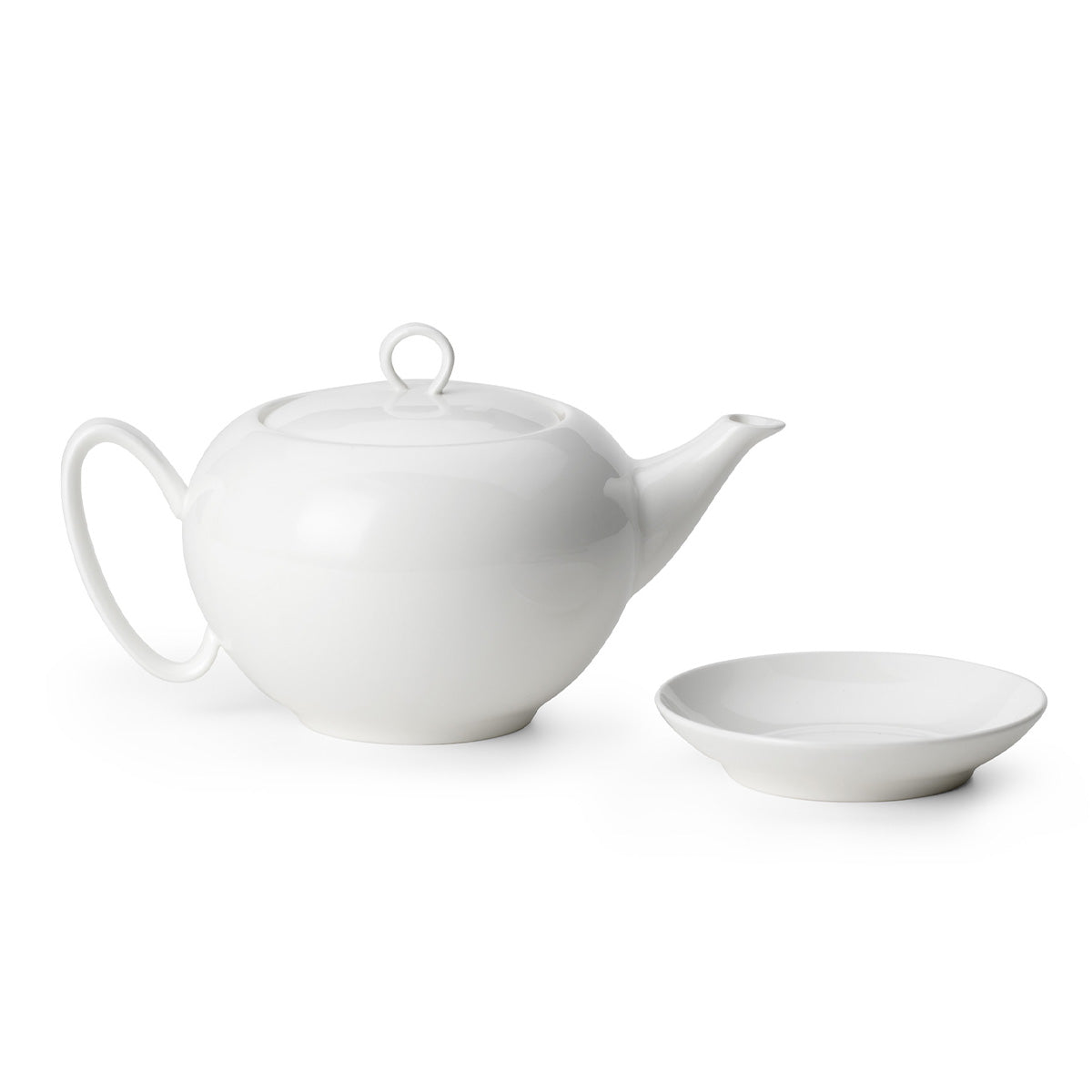 Teapot with small bowl